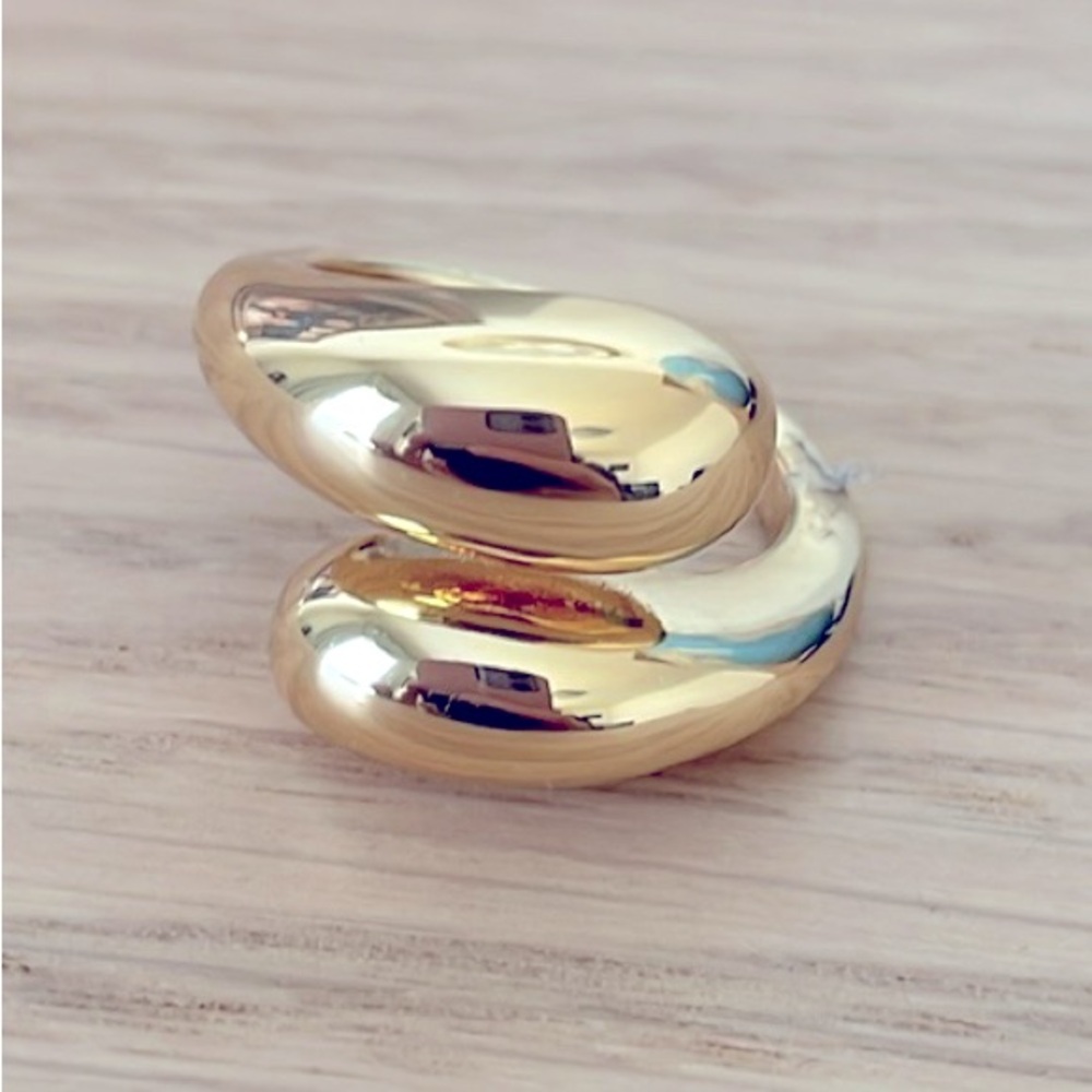 House Of Harlow 1960 14K Gold Plated Chunky Ring - Picture 5 of 8